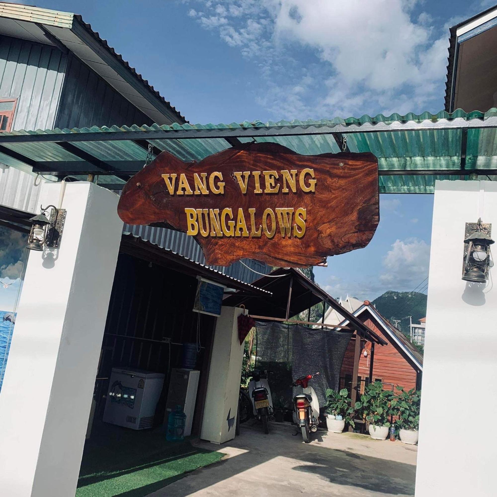 Vang Vieng Bungalows Экстерьер фото