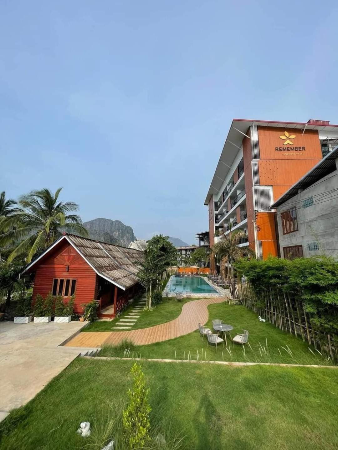 Vang Vieng Bungalows Экстерьер фото